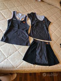 Completino da tennis donna Ellesse  3 pezzi