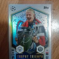 carta halland topps 2024/25 