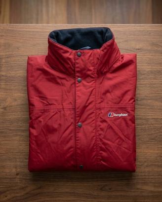 Giacca Berghaus Vintage Gore-tex Rossa e Blu XL