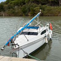 Barca a vela deriva mobile 7,40 mt