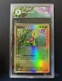 Treecko 80/97 Holo Reverse Ita NM Pokemon Graad 8