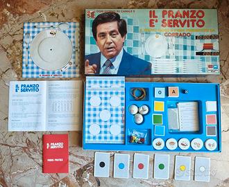 Raro gioco vintage “Il Pranzo è servito”, 1982