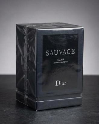 DIOR SAUVAGE ELIXIR Parfum 60ml NUOVO Sigillato Bl
