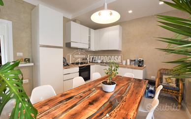 110 mq + corte e garage completamente ristrutturat