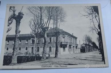 Cartolina di Codogno (LO)  Villa Pancotti