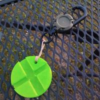 estrattore frecce + moschettone retraibile 