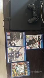 Ps4 + 1 controller + 4 giochi