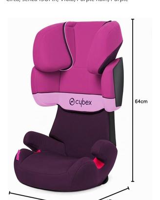 Seggiolino auto Cybex senza ISOFIX