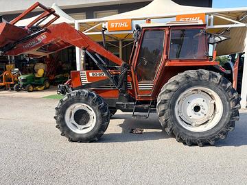 trattore Fiat 90 90 con caricatore