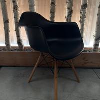 Set di 8 sedie moderne in stile scandinavo