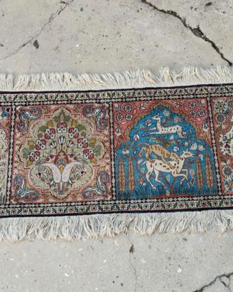 Antico tappeto persiano Bakhtiari fatto a mano