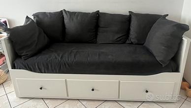 Divano letto con cassetti