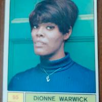 Figurina Cantanti Panini N.95 Dionne Warwick 