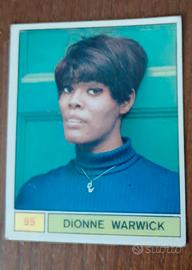 Figurina Cantanti Panini N.95 Dionne Warwick 