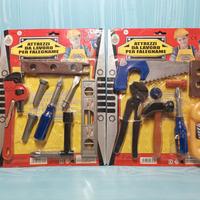 Attrezzi da lavoro giocattolo per falegnameria 