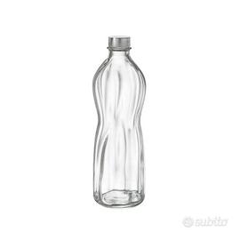 set dodici bottiglie vetro design Rocco Bormioli