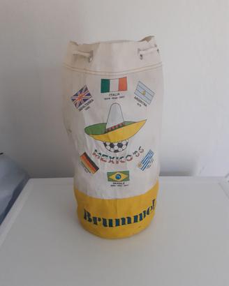 sacca / zainetto mondiali di calcio Mexico 86