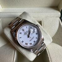 Rolex Datejust 36  Quadrante bianco 16220