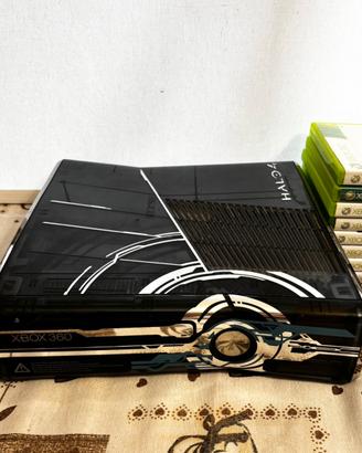Xbox 360 halo 4 limited edition+8 giochi+cavi+Pad