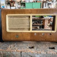 Radio Vintage MARCONI - solo mobile in radica