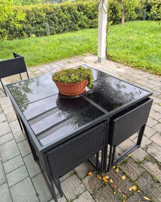 Set mobili da giardino