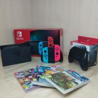 Nintendo Switch + Pro controller COME NUOVI
