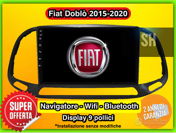 Navigatore Bluetooth wifi FIAT DOBLO 2015-2020