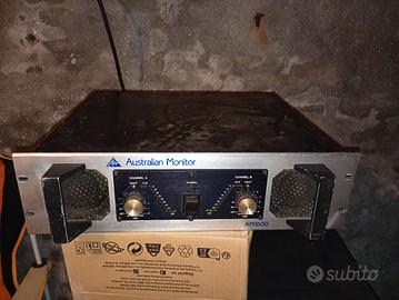 finale MOSFET 500+500 Watts Australian monitor 