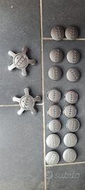 accessori Audi Audi sport portatarga badge borchie