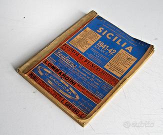 S.E.T. Elenco abbonati telefono della Sicilia 1941
