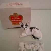 Statuine gatti  Bone China Japan