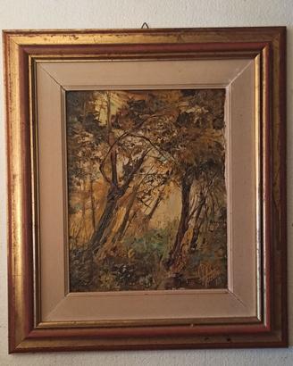 Quadro di Luciano Conte del 1978 olio su tela