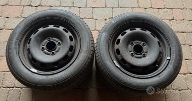 CERCHI RUOTE FORD PEUGEOT CITROEN DA 14 CON GOMMe