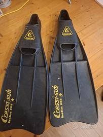 Pinne Cressi sub Rondine Ara vintage