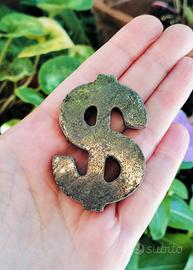 Pirite naturale Dollaro 5x 3,5 cm