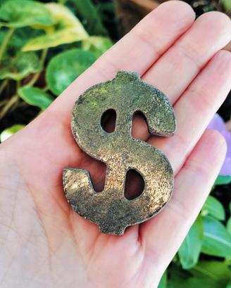 Pirite naturale Dollaro 5x 3,5 cm