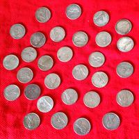 30 monete 500 lire argento 