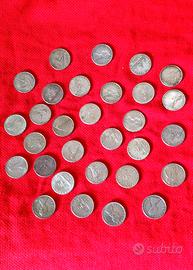 30 monete 500 lire argento 