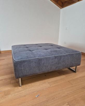 Pouf gigante 110x110 grigio