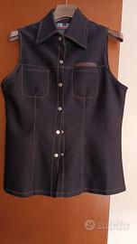 GiletPradaVintage d'ArchivioSS1999Nero-Brillantina