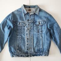 Giacca jeans demim Lee vintage azzurro chiaro tg.L