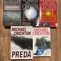 Lotto libri Michael Crichton