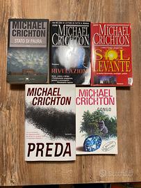 Lotto libri Michael Crichton