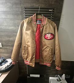 Bomber vintage in raso dorato NFL Stahl-Urban