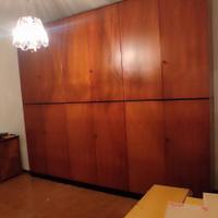 "Armadio a ponte anni '70-'80 legno noce cabina in