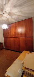 "Armadio a ponte anni '70-'80 legno noce cabina in