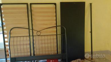 letto cantori St Tropez con rivestimenti