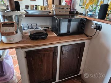 Cucina ad angolo in Finta muratura 