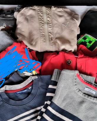 set 3 felpe bambino
