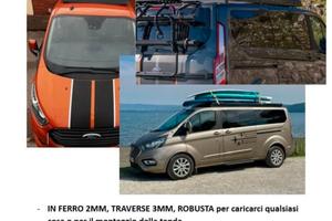 Bagagliera portatutto  Ford transit tourneo CUSTOM